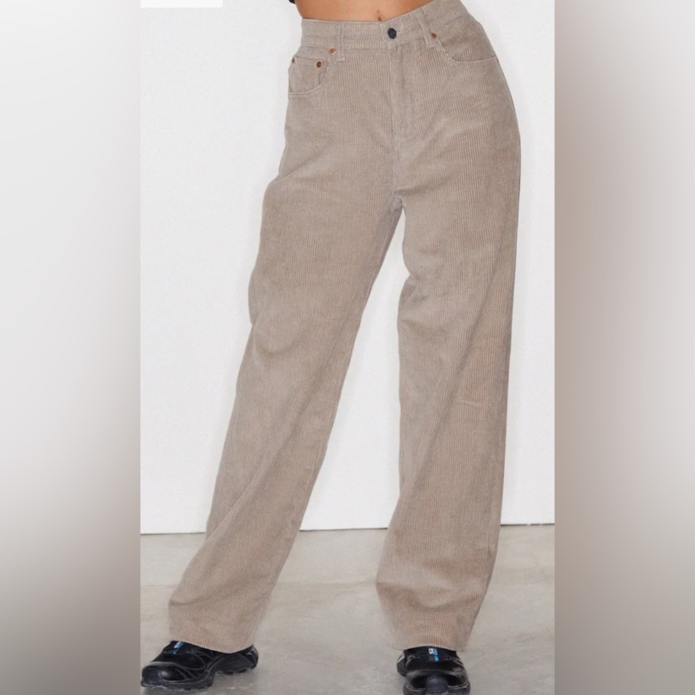 Motel Rocks Parallel Jeans In Corduroy